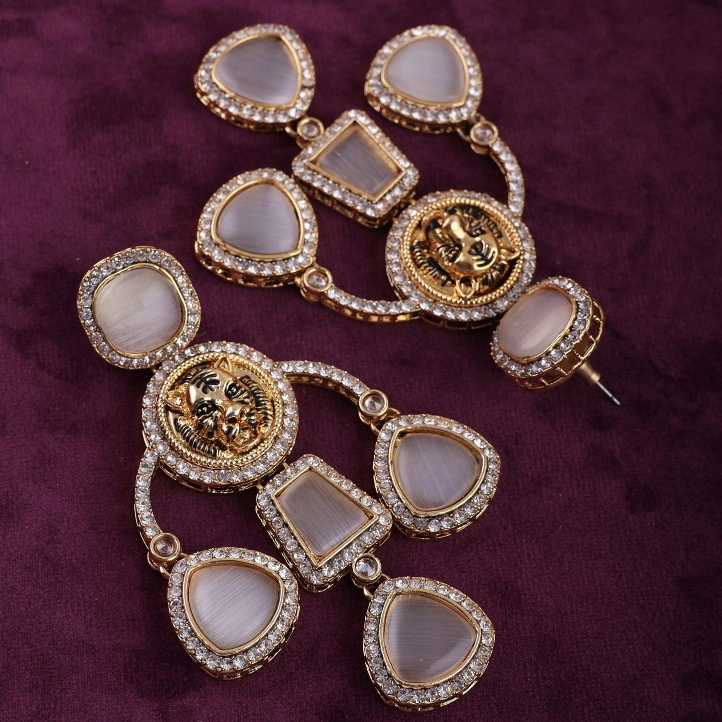 Ivory Sabya Designer Earring