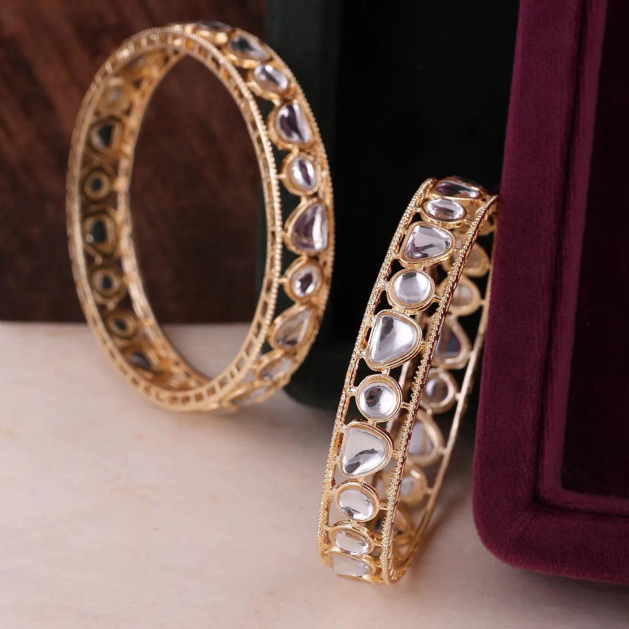 Uncut Kundan Bangle