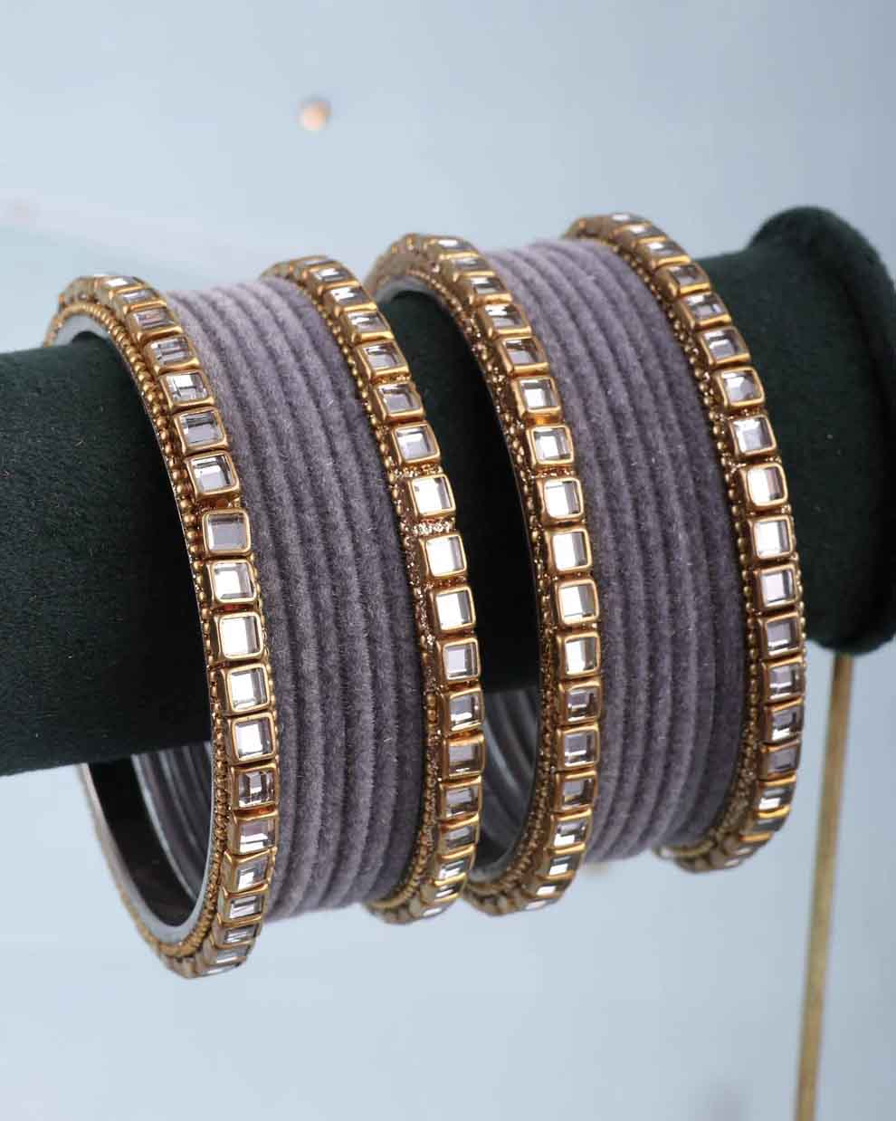 Grey Jahan Bangle Set