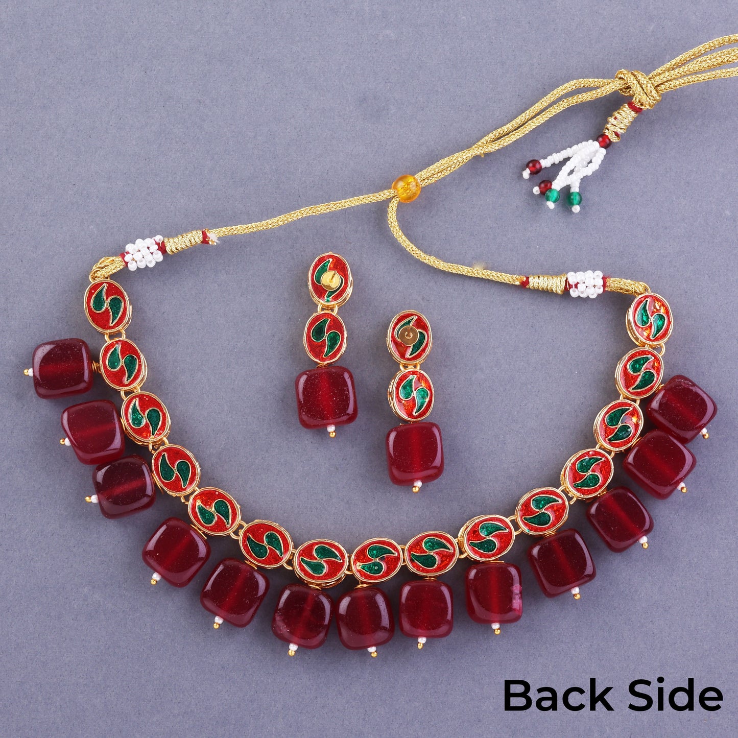 Ruby Divnoor Kundan Necklace