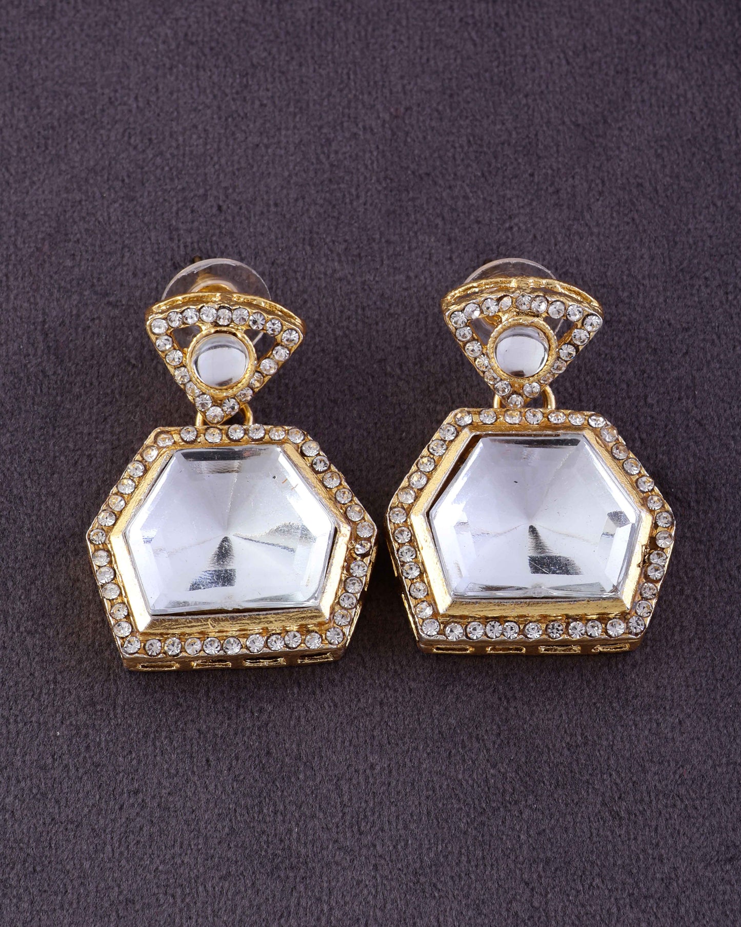 Vrihaan Combo of 3 Zircone Earring