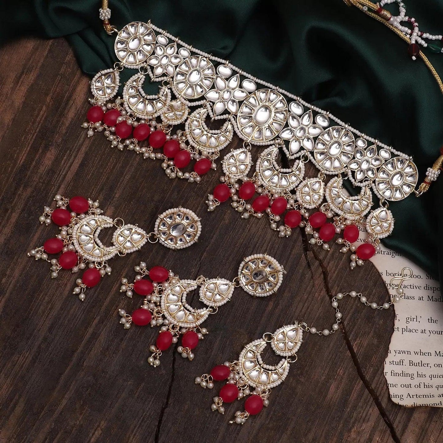 Pink Maanvi Necklace