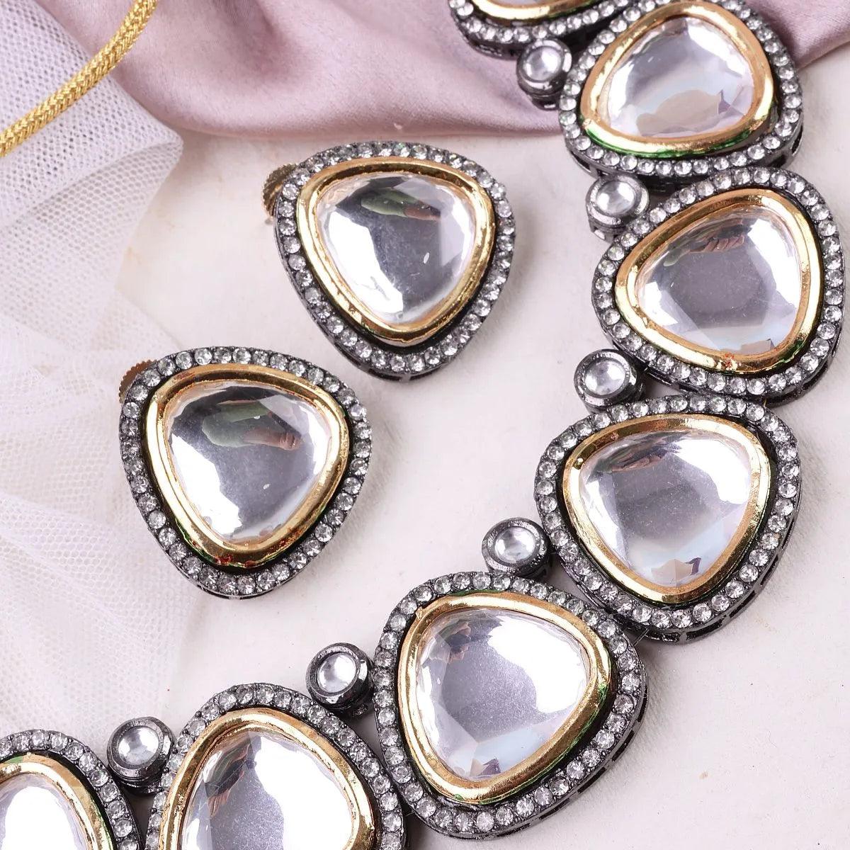 Hamza Polki LookAlike Necklace