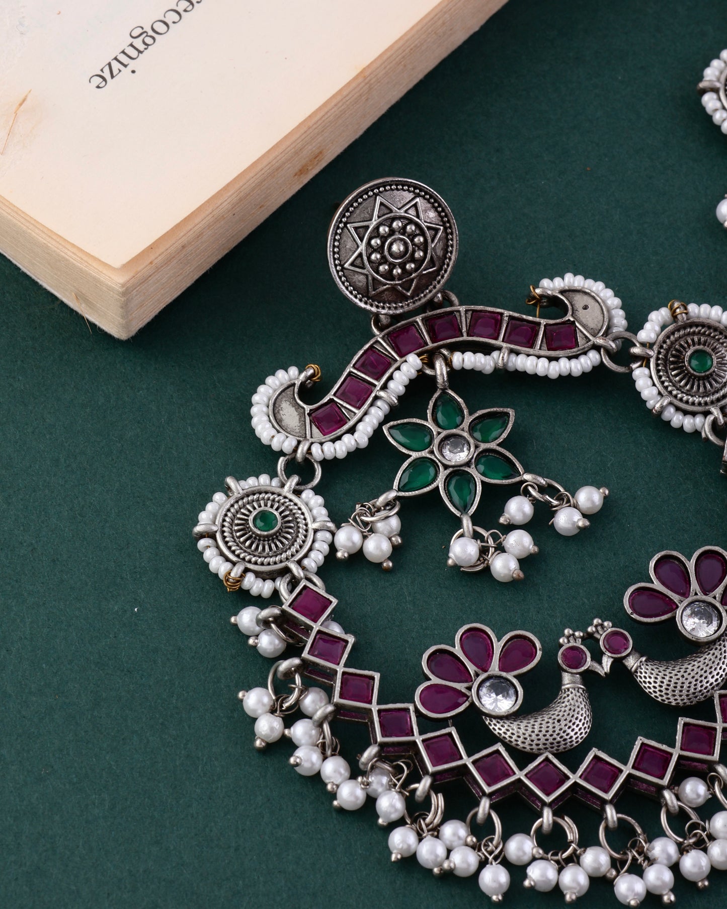 Veda Premium Lookalike Chandbali Earring