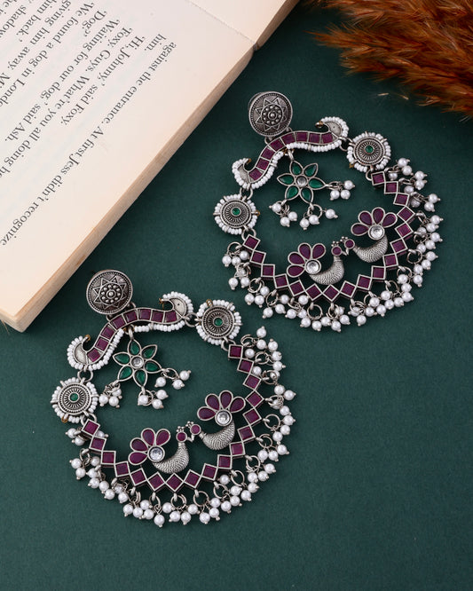 Veda Premium Lookalike Chandbali Earring