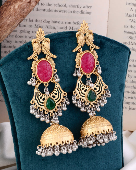 Priyanka Designer Earring Brass Lookalike