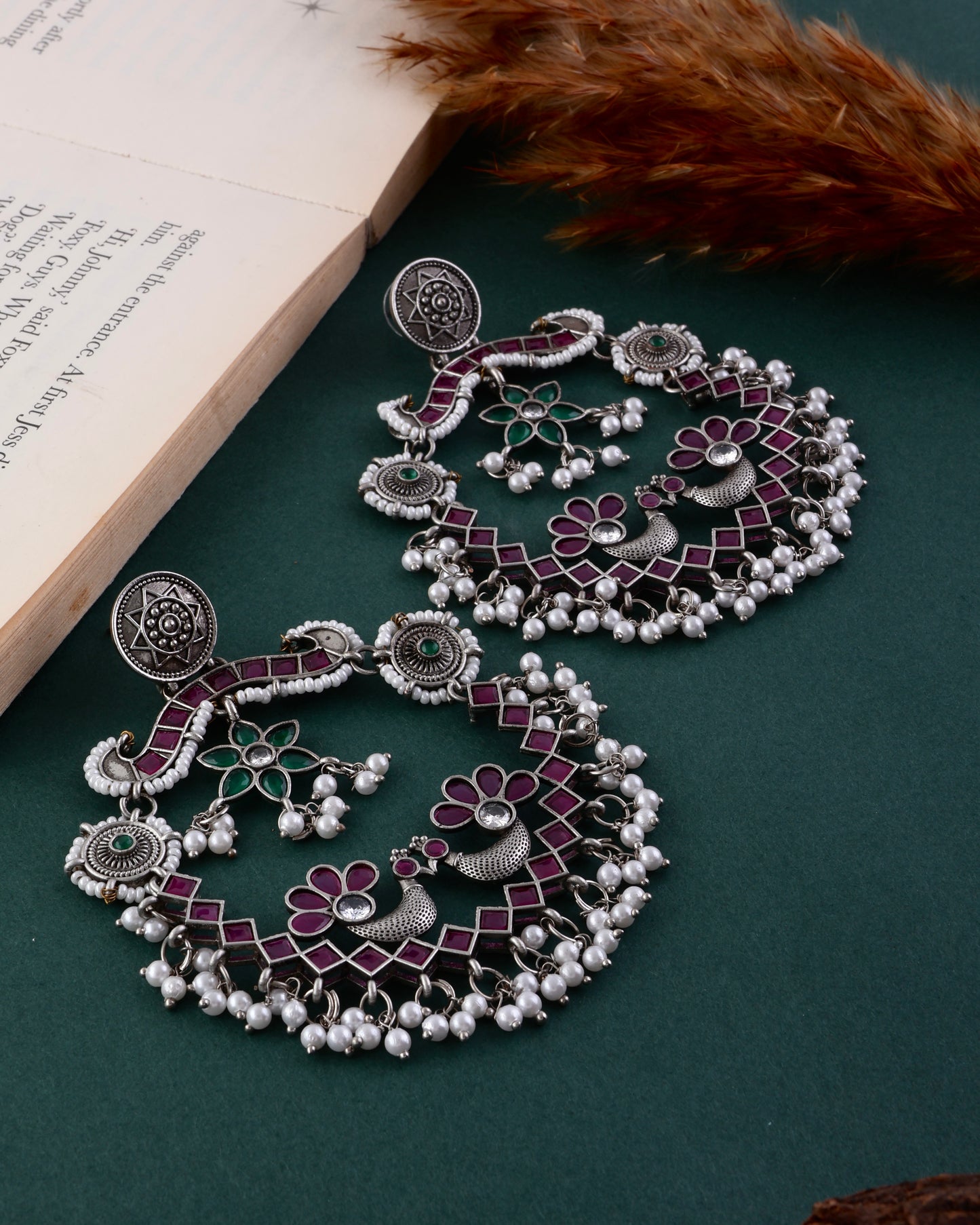 Veda Premium Lookalike Chandbali Earring