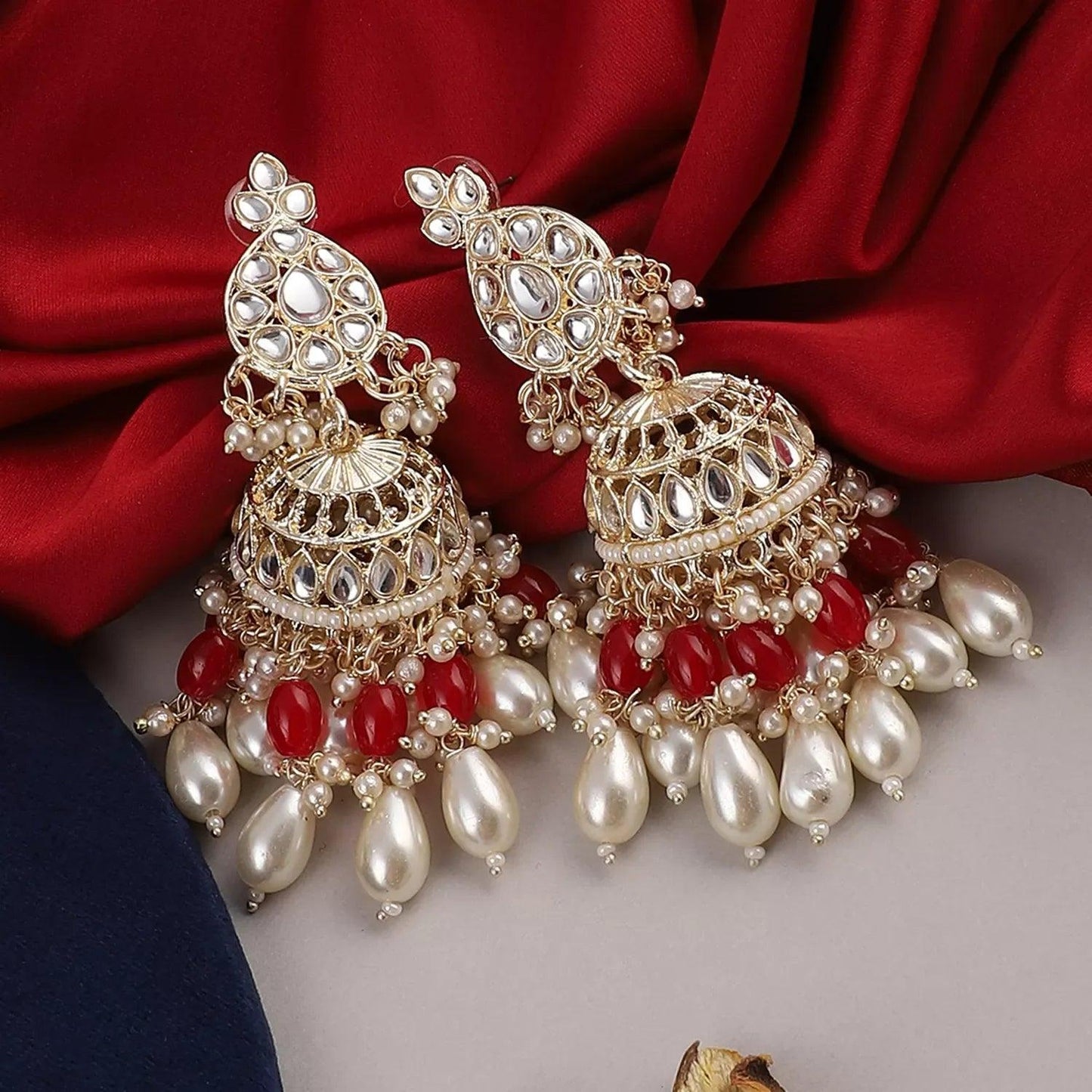 Red Meera Royal Necklace