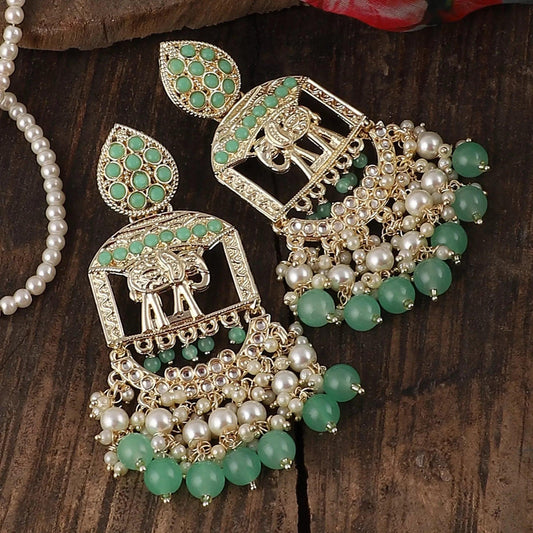 Mint Green Gomti Chandbali