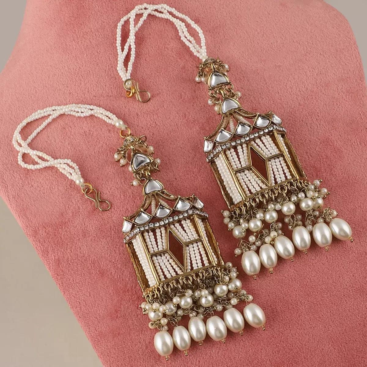 Pearl Agastya Designer Earring with Sahara