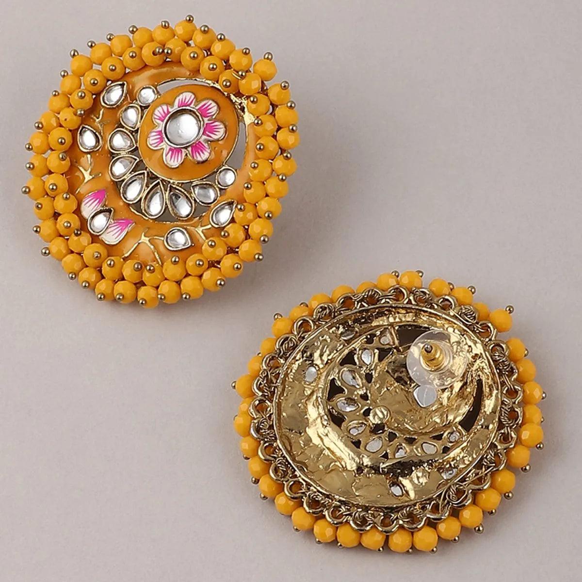 Yellow Ashu Meena Stud