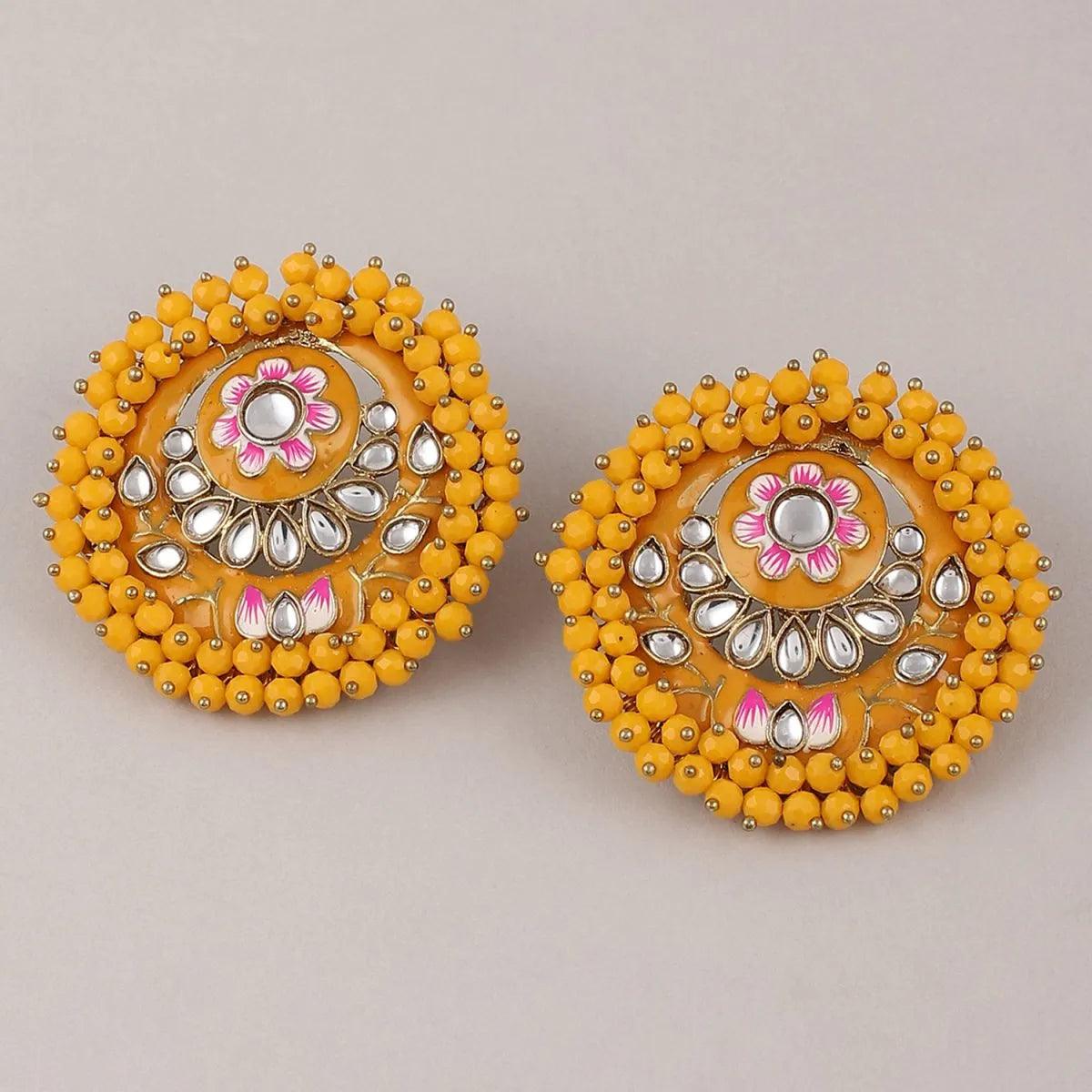 Yellow Ashu Meena Stud