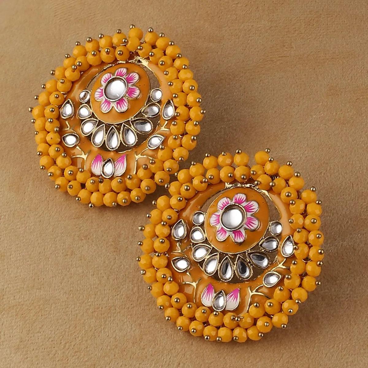 Yellow Ashu Meena Stud