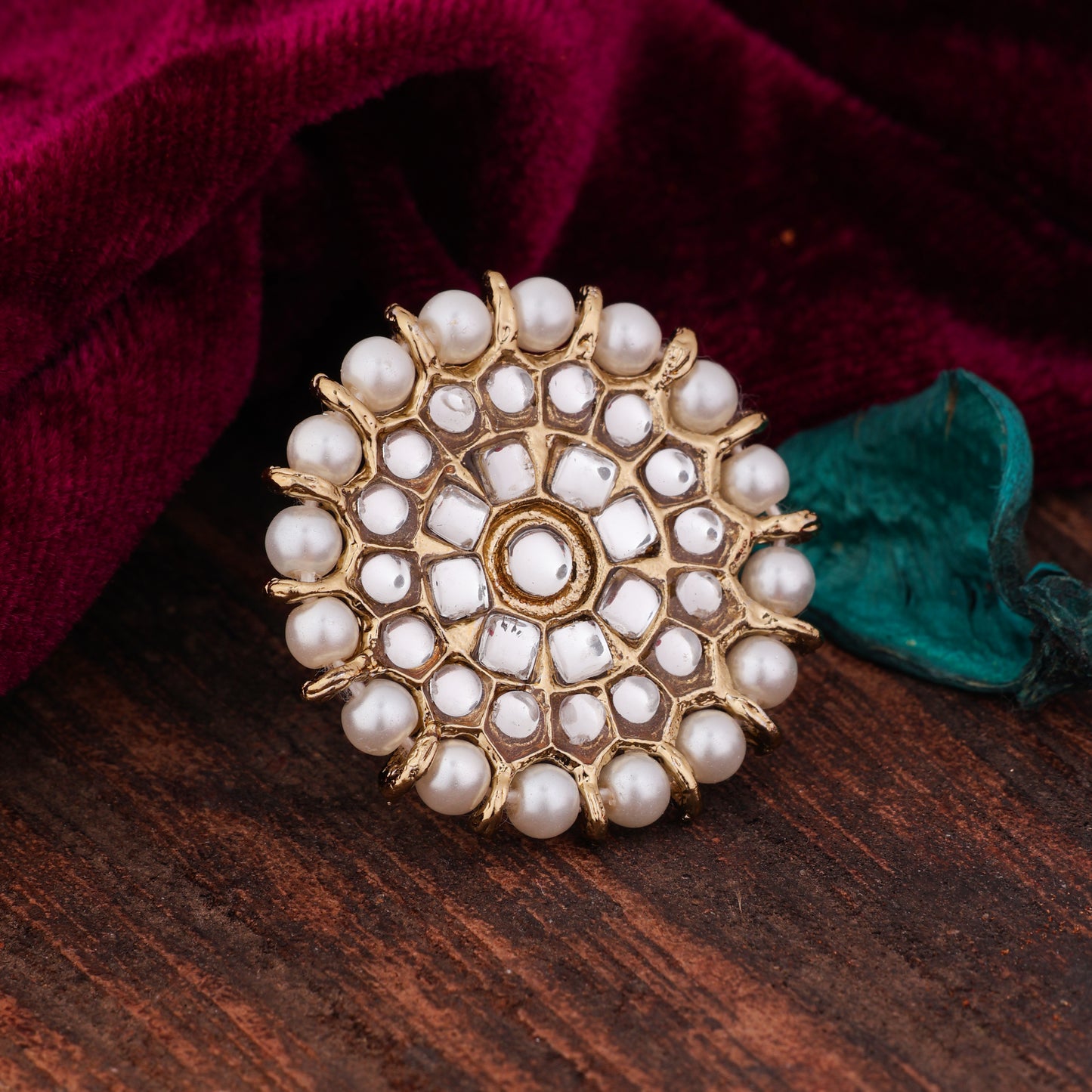 Copper Guneet Ethnic Ring