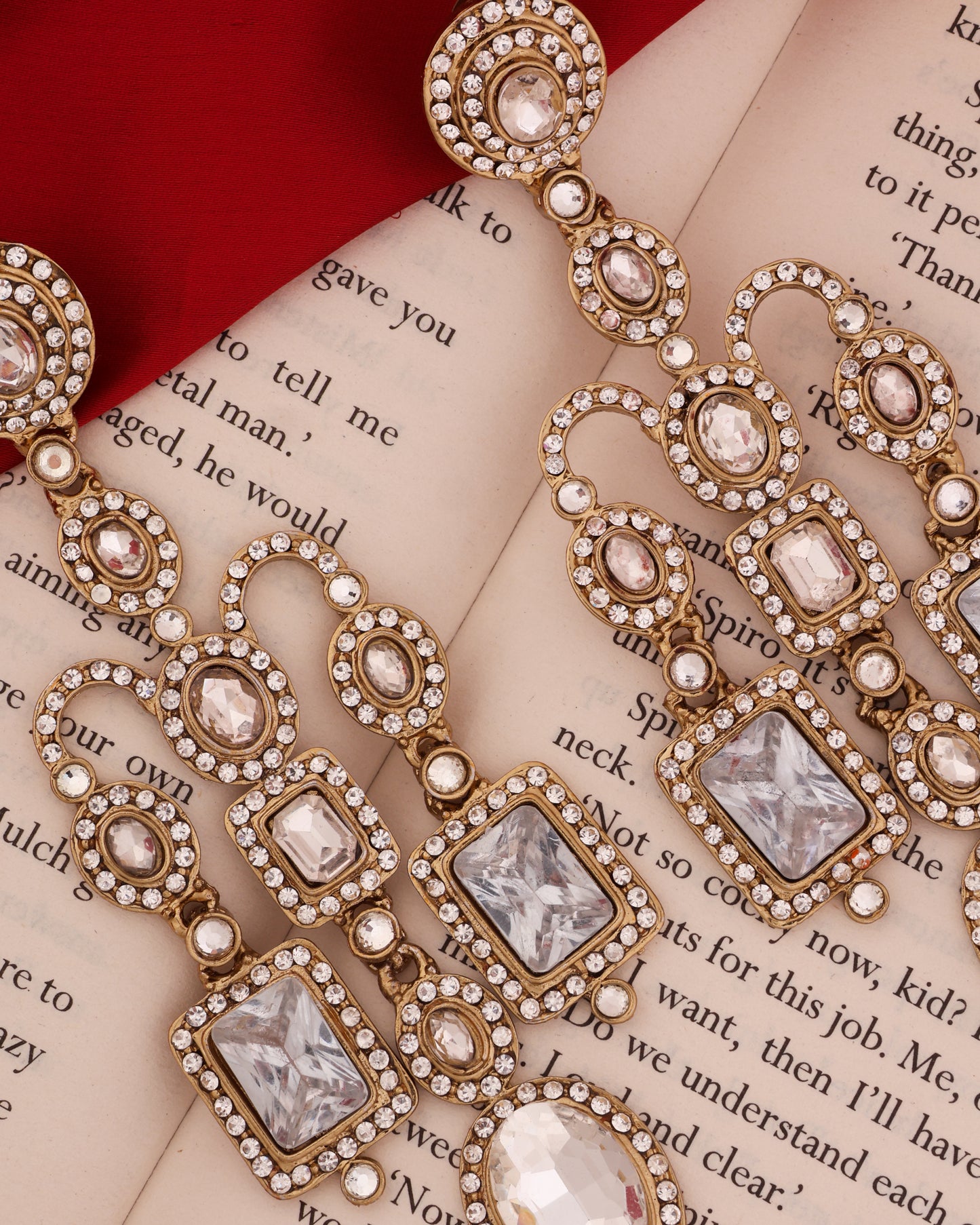 Silver Premium Ankita Bollywood Designer Earring