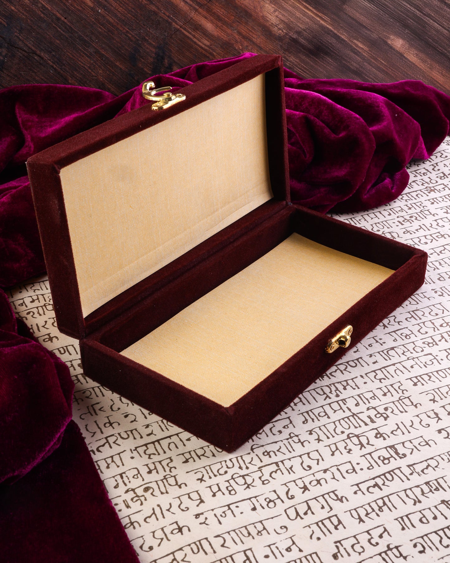 Maroon Premium Shagun Cash Box