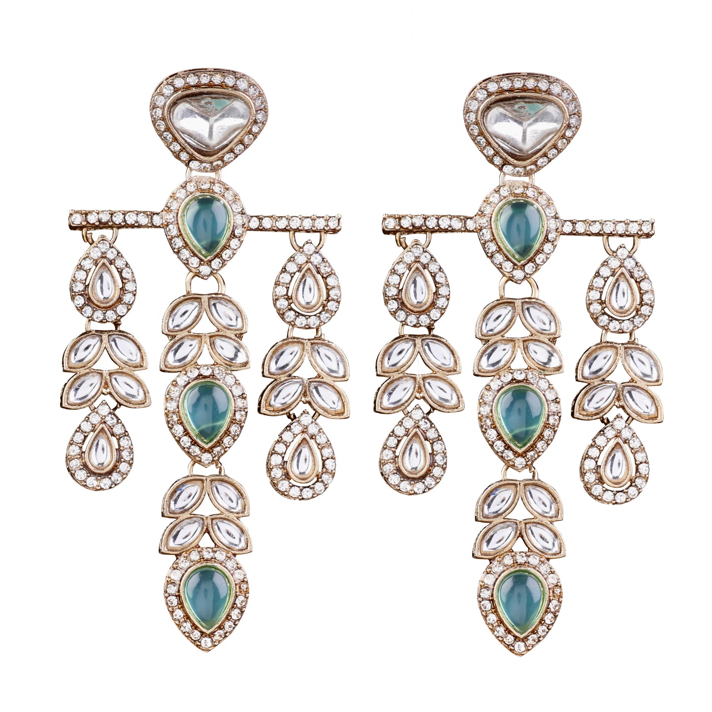 Mint Japneet Premium Designer Zircone Earring