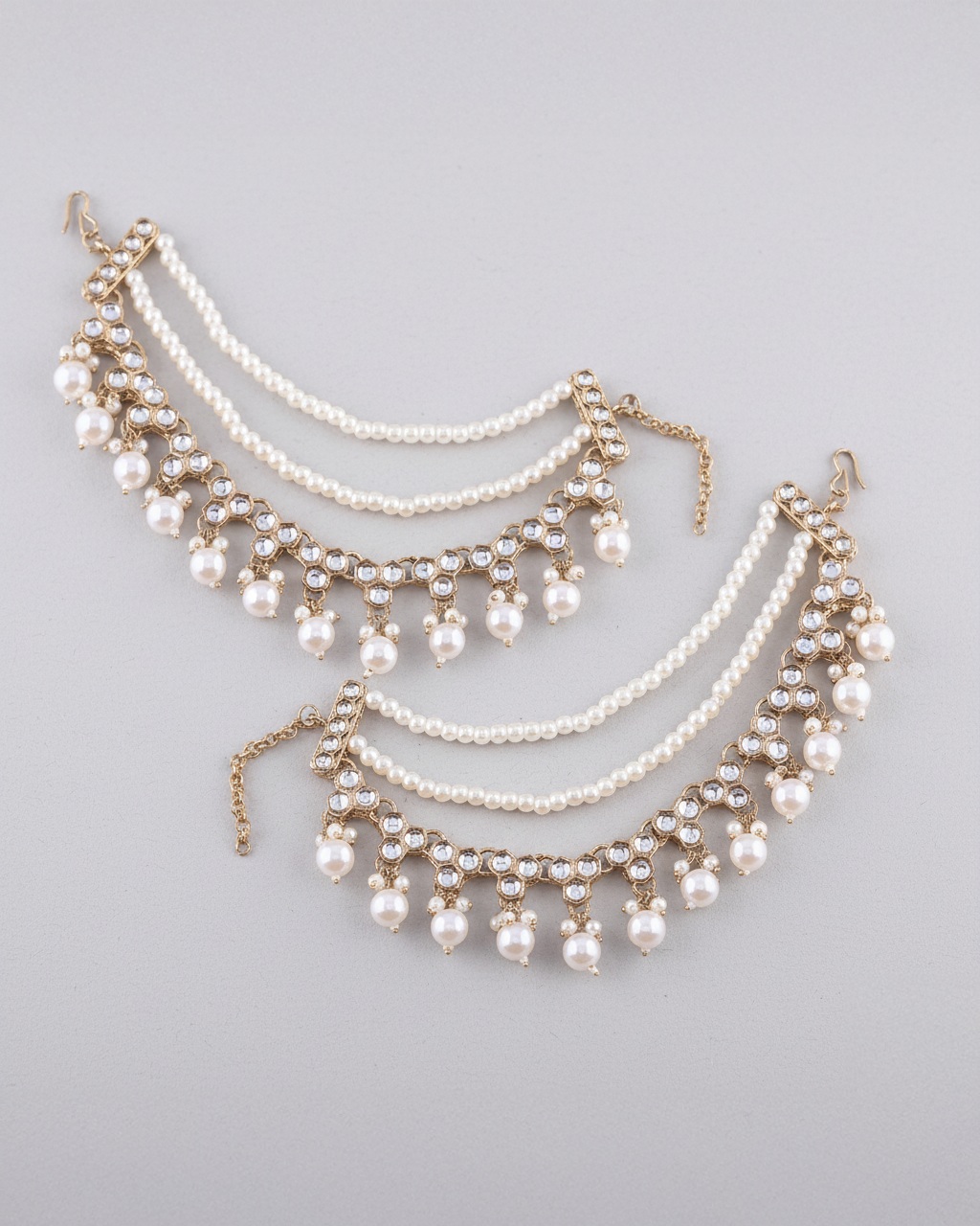 Nita Kundan Kaan Chain Pair