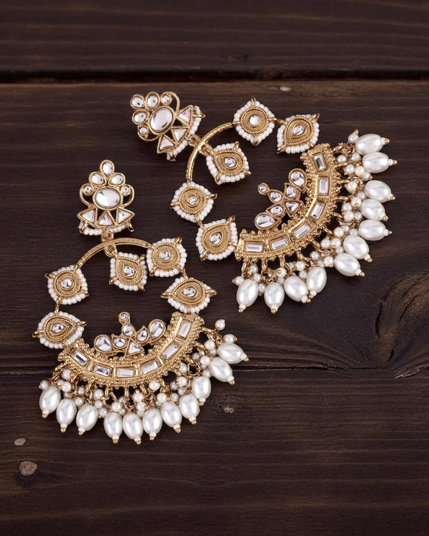 Rangita Designer Premium Chandbali Earring