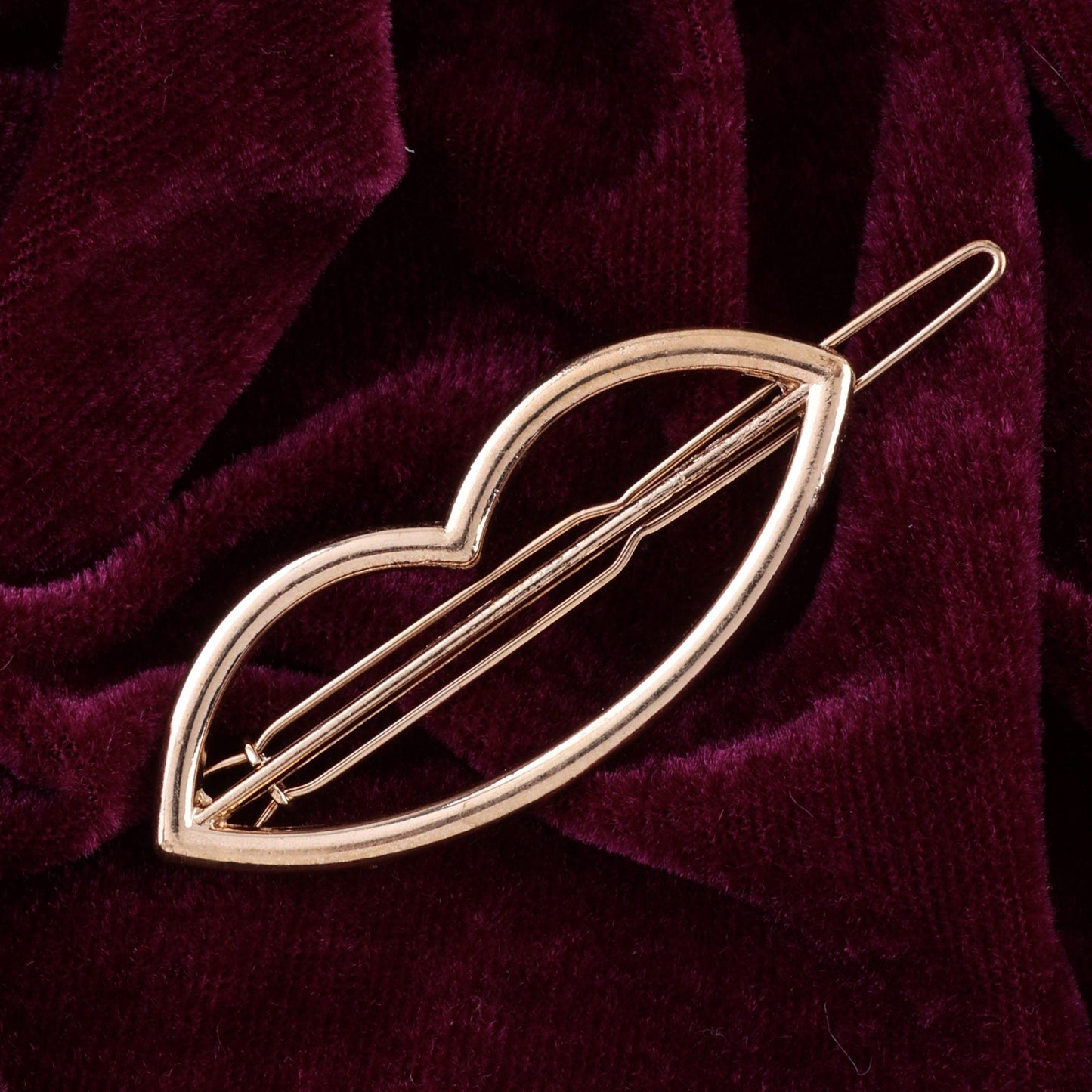 Quirky Hair Clip - Lips