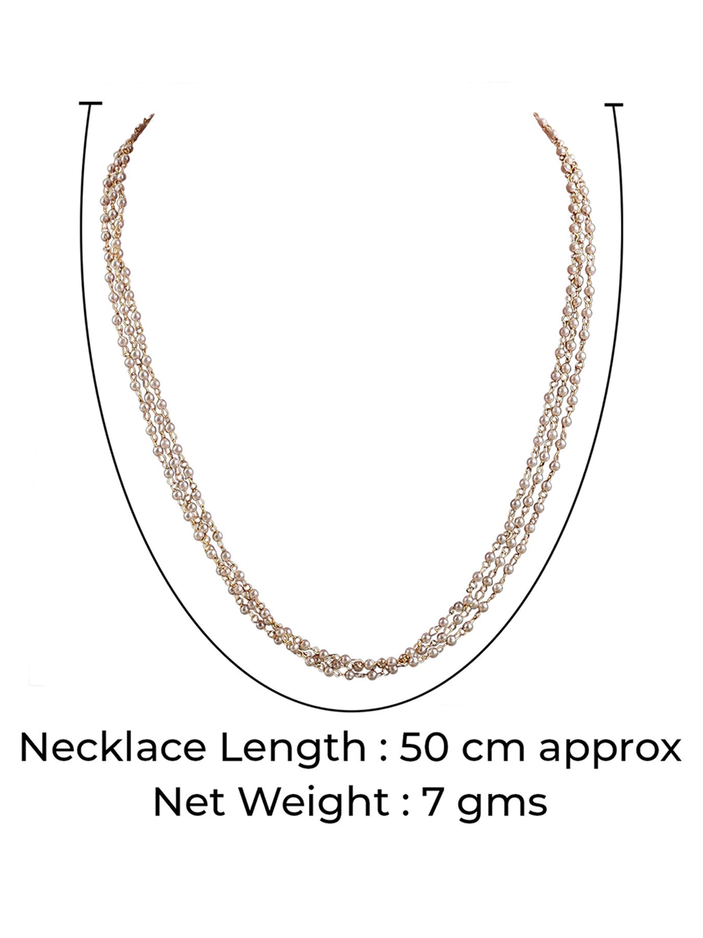 Virushi Pearl Long NeckPeice