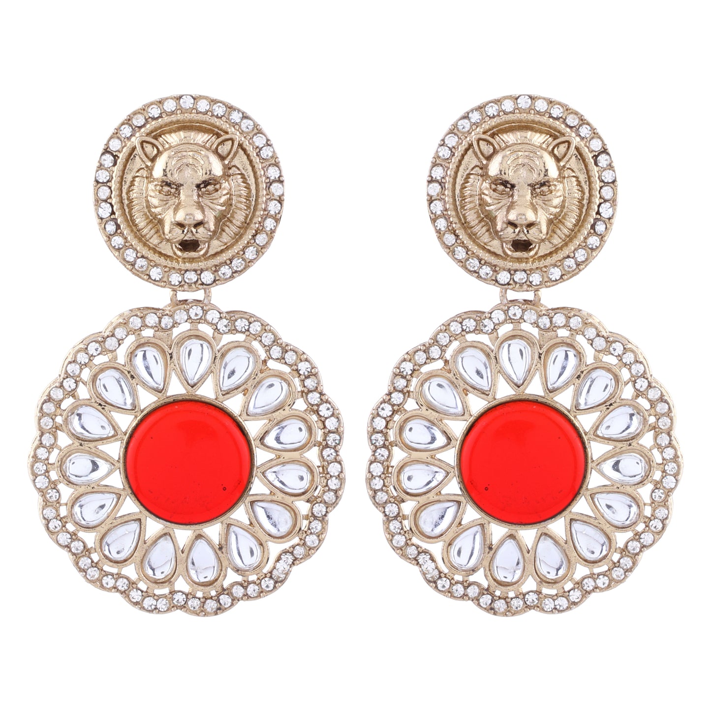 Ruby Kysa Bollywood Inspired Designer Earring