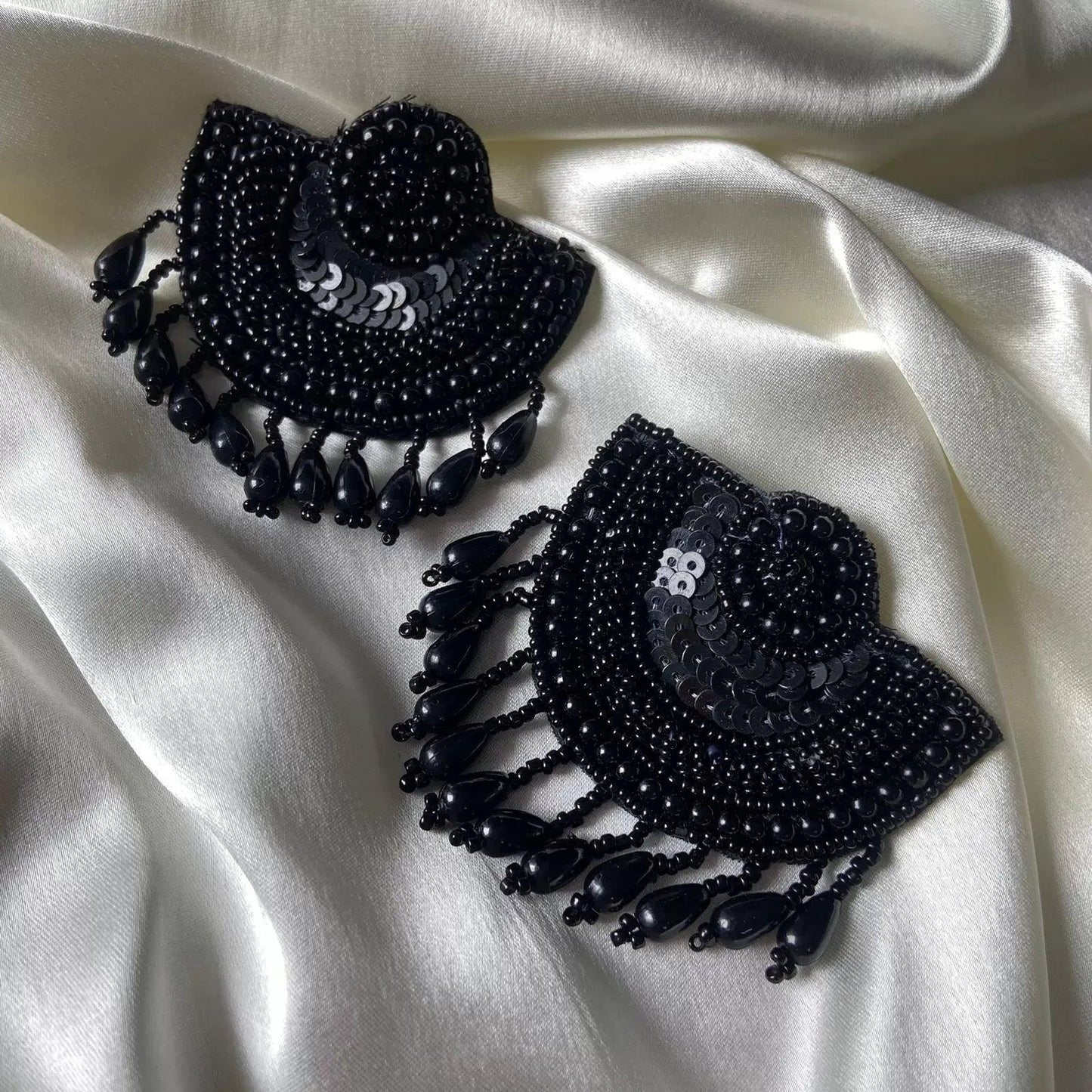 Black Laira Mermaid Earring