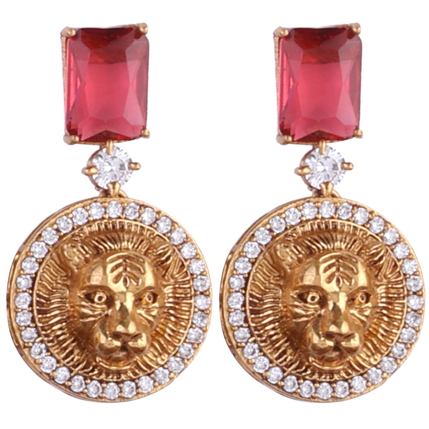 Wine Shriya Designer Earring