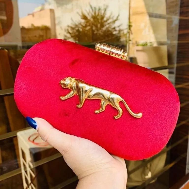 Red Sabya Inspired Clutch Sling