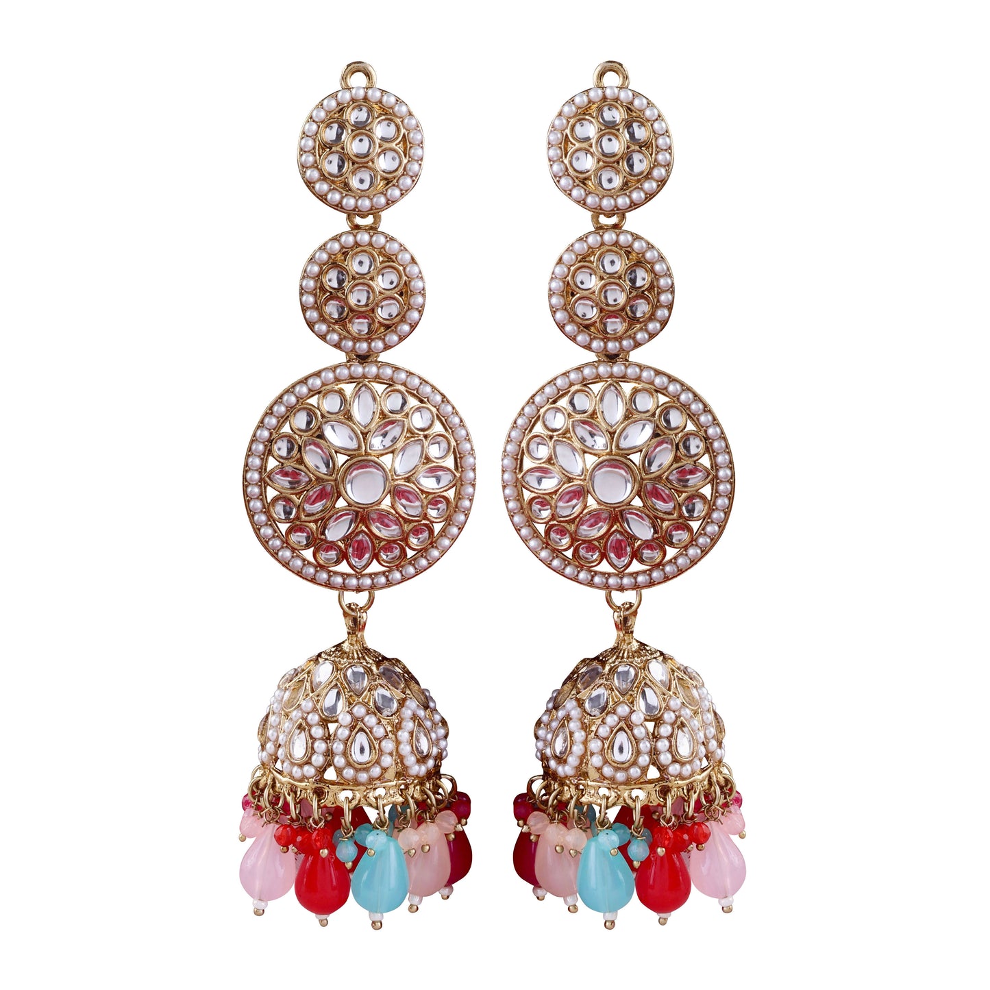Multi Rukhsar Statement Jhumka