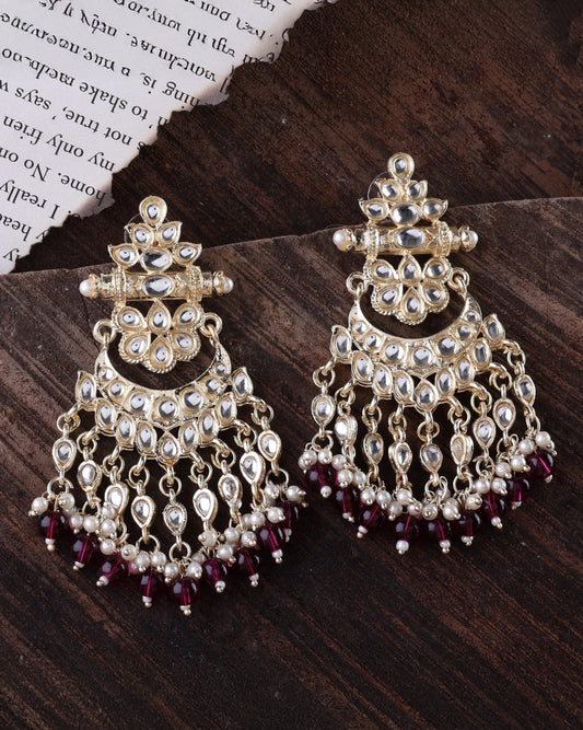 Plum Aadrika Chandbali