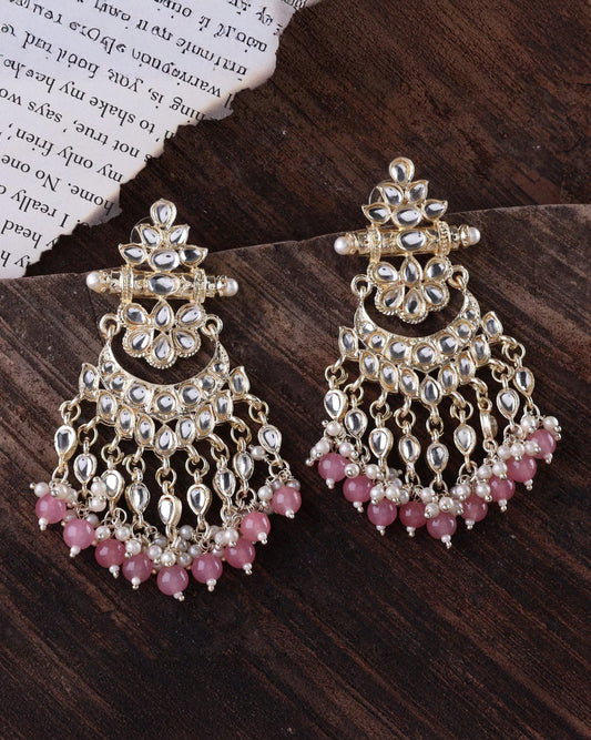 Blush Aadrika Chandbali