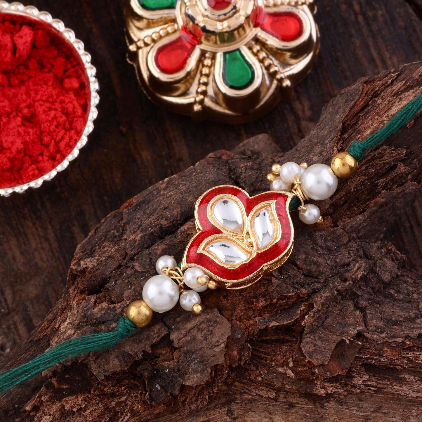 Red Bhavik Rakhi