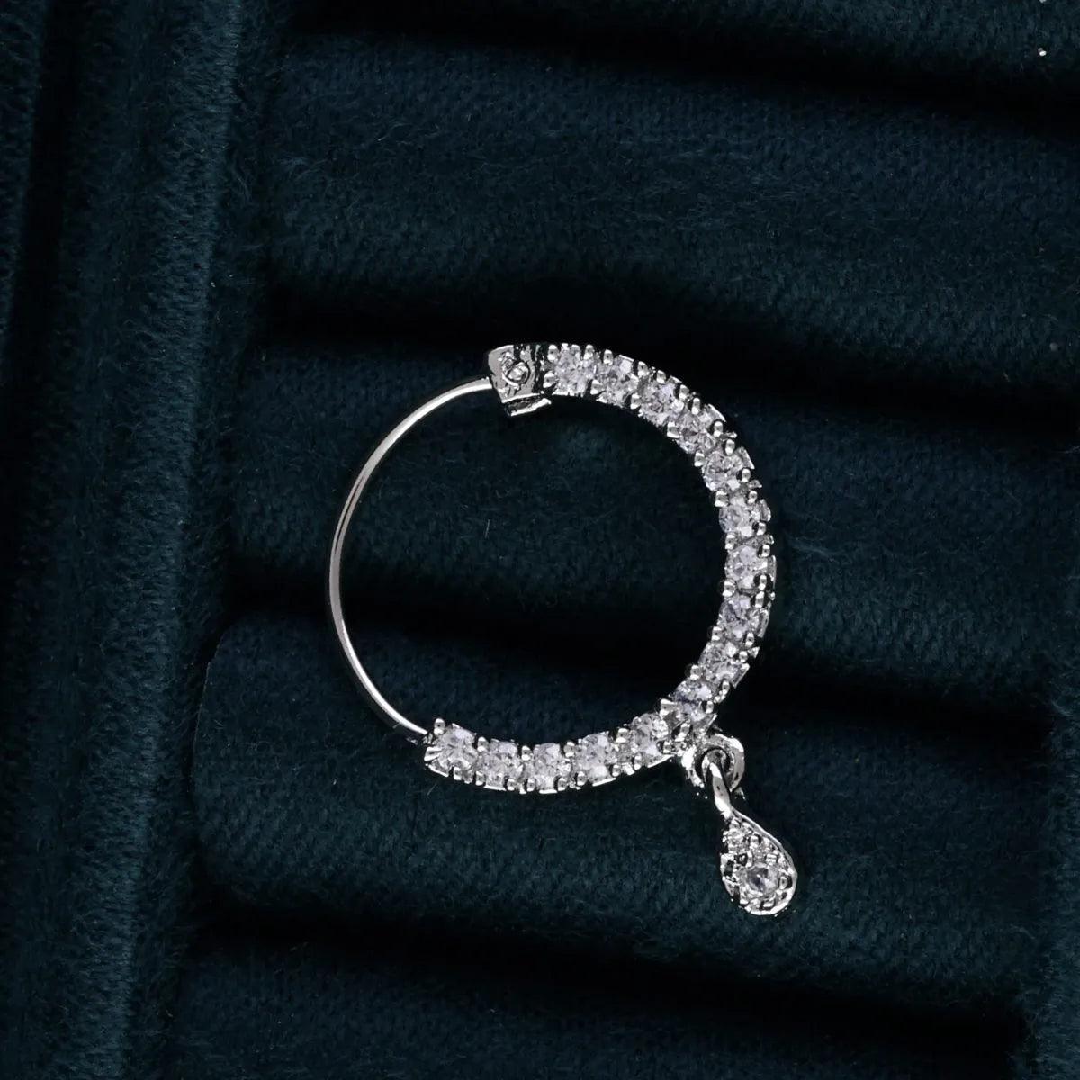 Rica American diamond Nath - Pierced