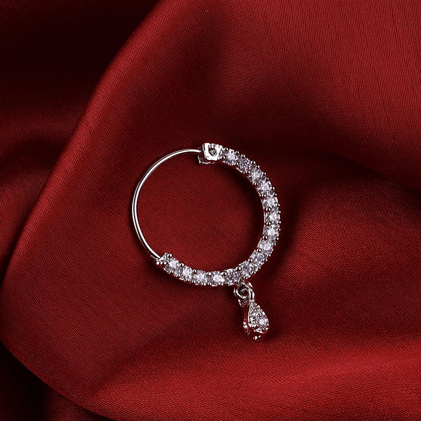 Rica American diamond Nath - Pierced