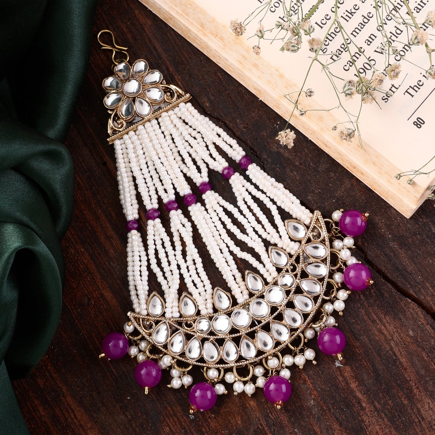 Purple Ahsan Passa / Side Jhumar