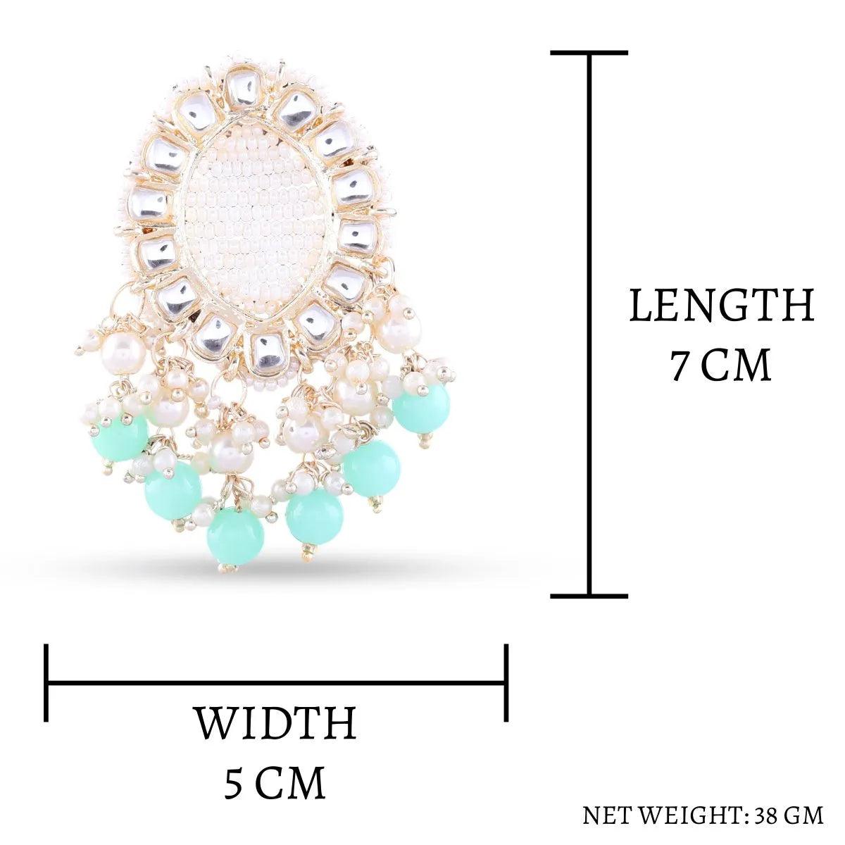 Mint Green Aashna Earring