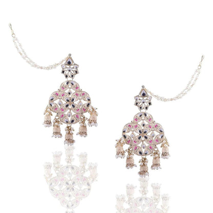 Ivory Nyasa Designer Earring with Sahara