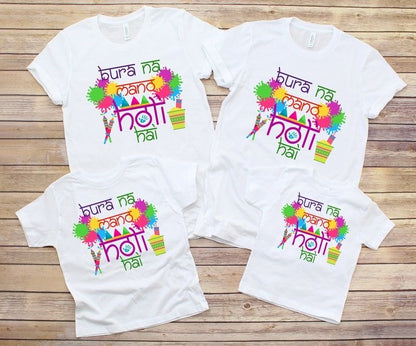 Holi T-Shirt - Random Print