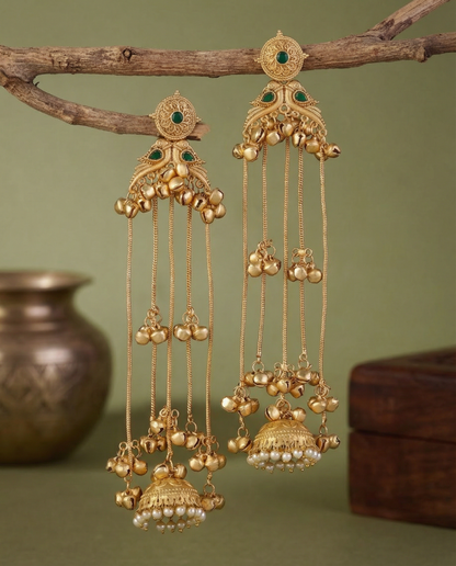 Zuhreen Premium Kashmiri Brass Lookalike Earring