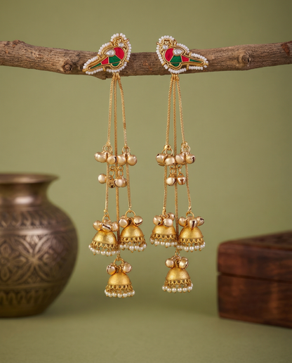 Saba Premium Kashmiri Brass Lookalike Earring