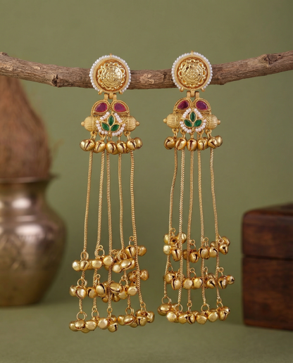 Ariba Premium Kashmiri Brass Lookalike Earring