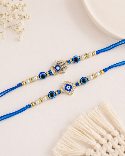 Tavish - Avirak Rakhi Pack of 2 | Tilak Set Included