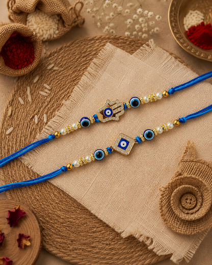 Tavish - Avirak Rakhi Pack of 2 | Tilak Set Included