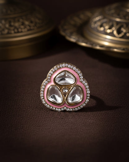 Blush Suryansh Meenakari Ring