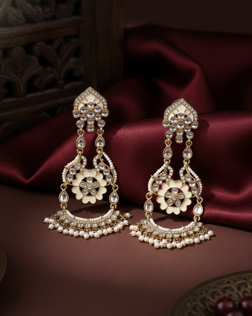 Mukund Meenakari Chandbali