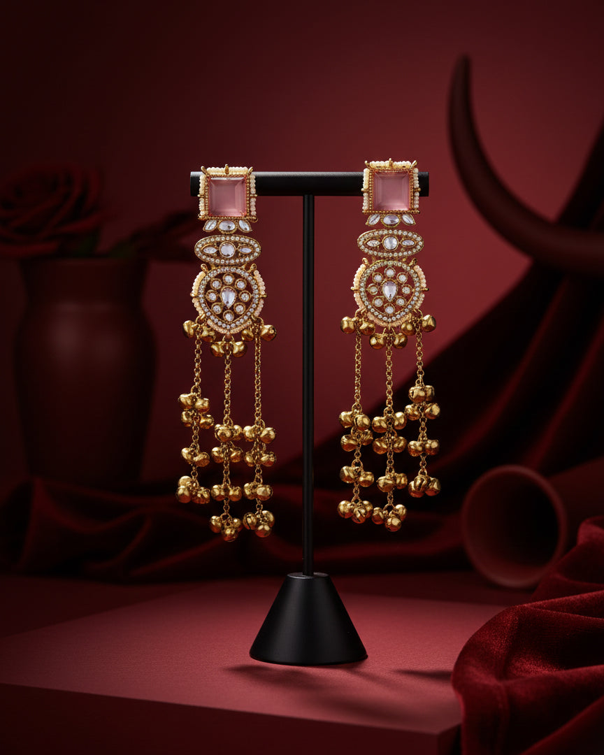 Blush Zaviri Kashmiri Look Ghunghru Earring