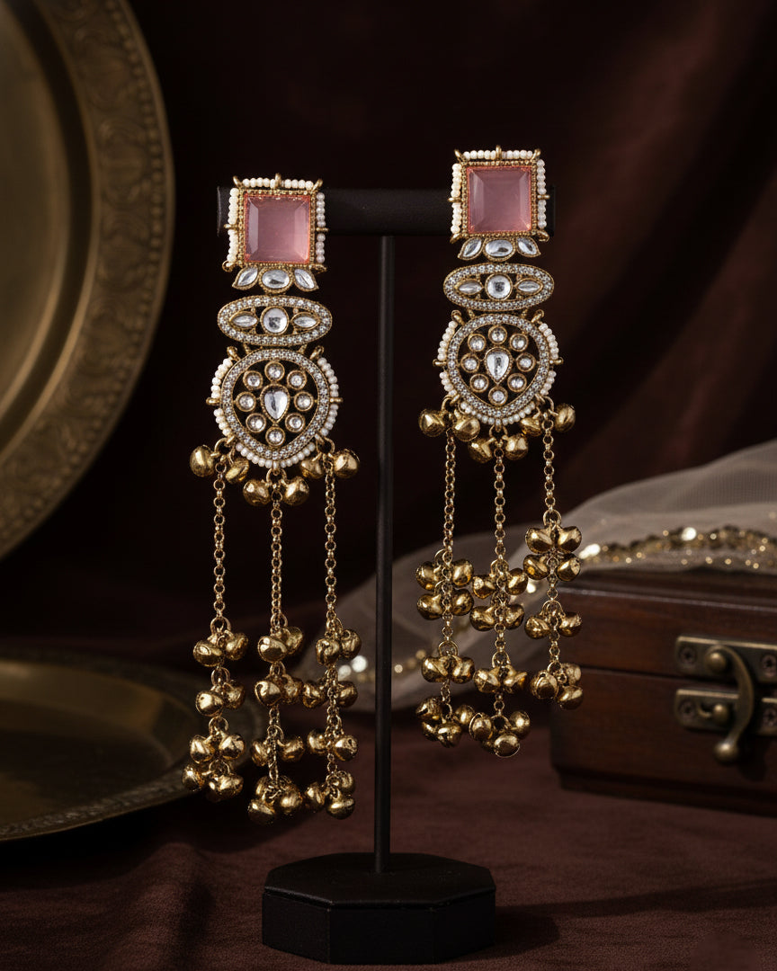 Blush Zaviri Kashmiri Look Ghunghru Earring