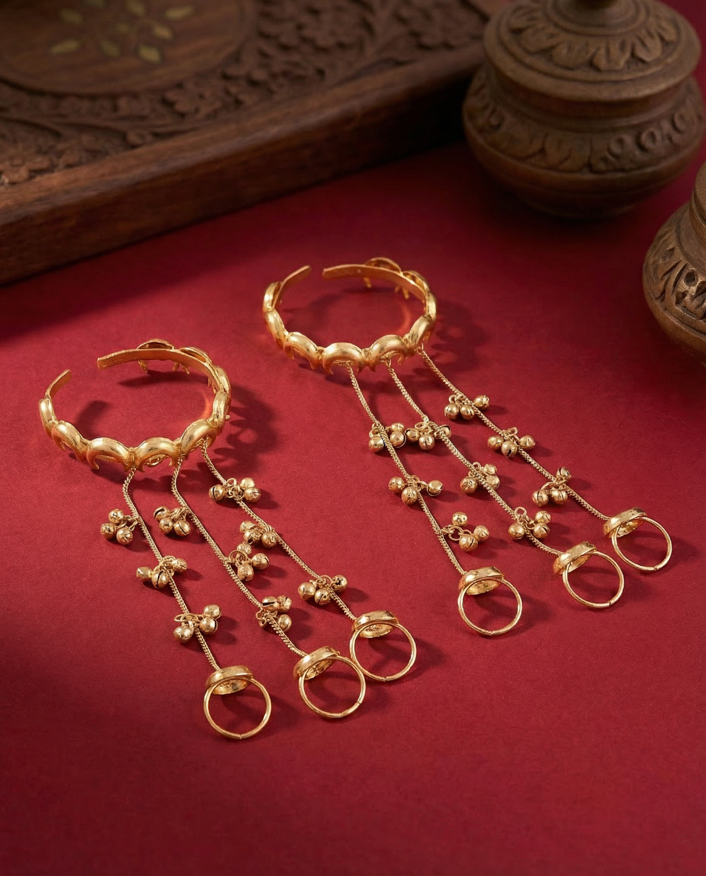 Vanshika Brass Lookalike HaathPhool