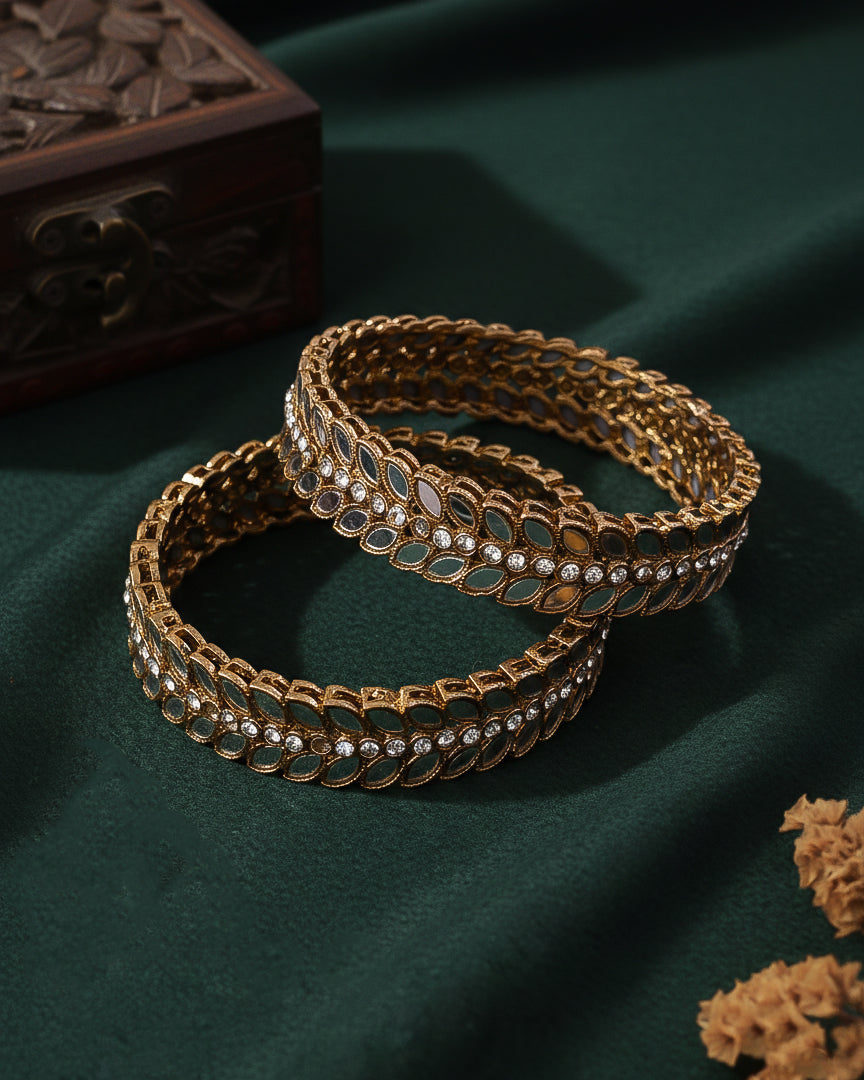 Nupur Mirror Bangle Set of 2
